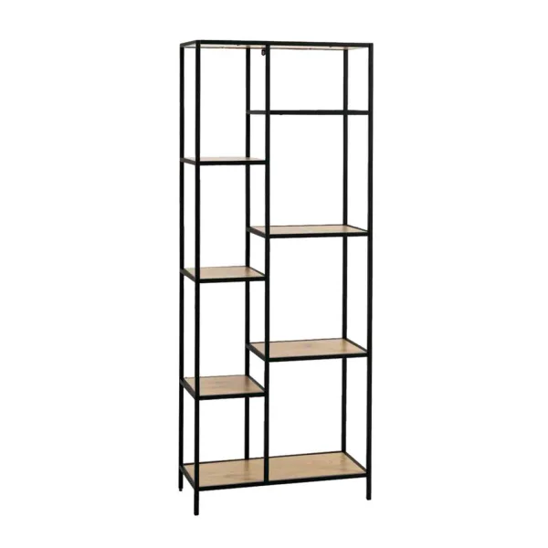 SCAFFALE SELENE ROVERE ALTO/NERO